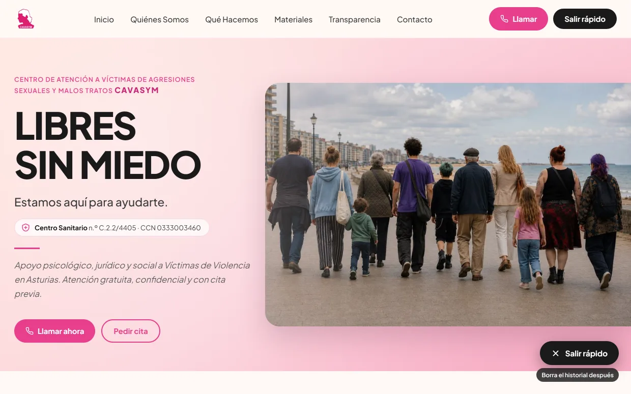 Web de CAVASYM